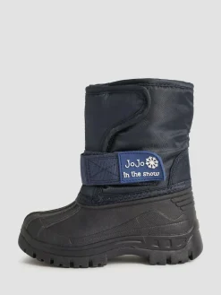 Jojo Maman Bébé Navy Blue Alpine Snow Boots^BOY Baby Boots|Boots