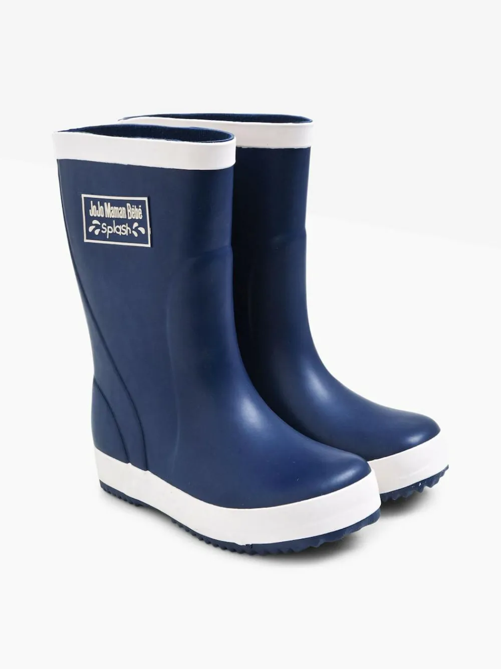Jojo Maman Bébé Contrast Trim Lined Wellies^BOY School Shoes|Boys Shoes