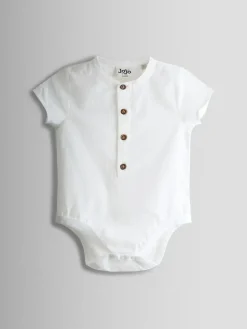 Best Jojo Maman Bébé Navy Blue Grandad Shirt & Shorts Set 2 Piece