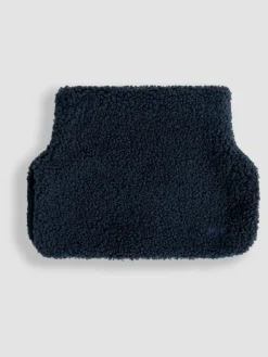 Outlet Jojo Maman Bébé Navy Borg Neck Cosy Scarf