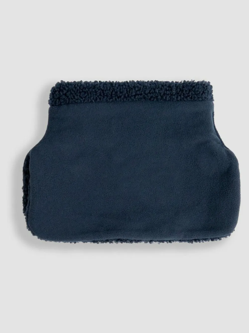 Outlet Jojo Maman Bébé Navy Borg Neck Cosy Scarf