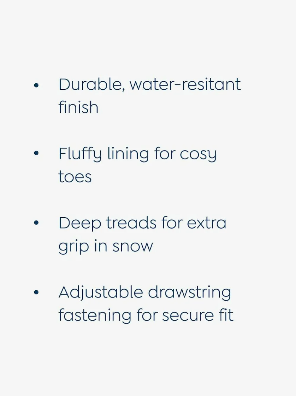 Discount Jojo Maman Bébé Cosy Snow Boots Navy Dino