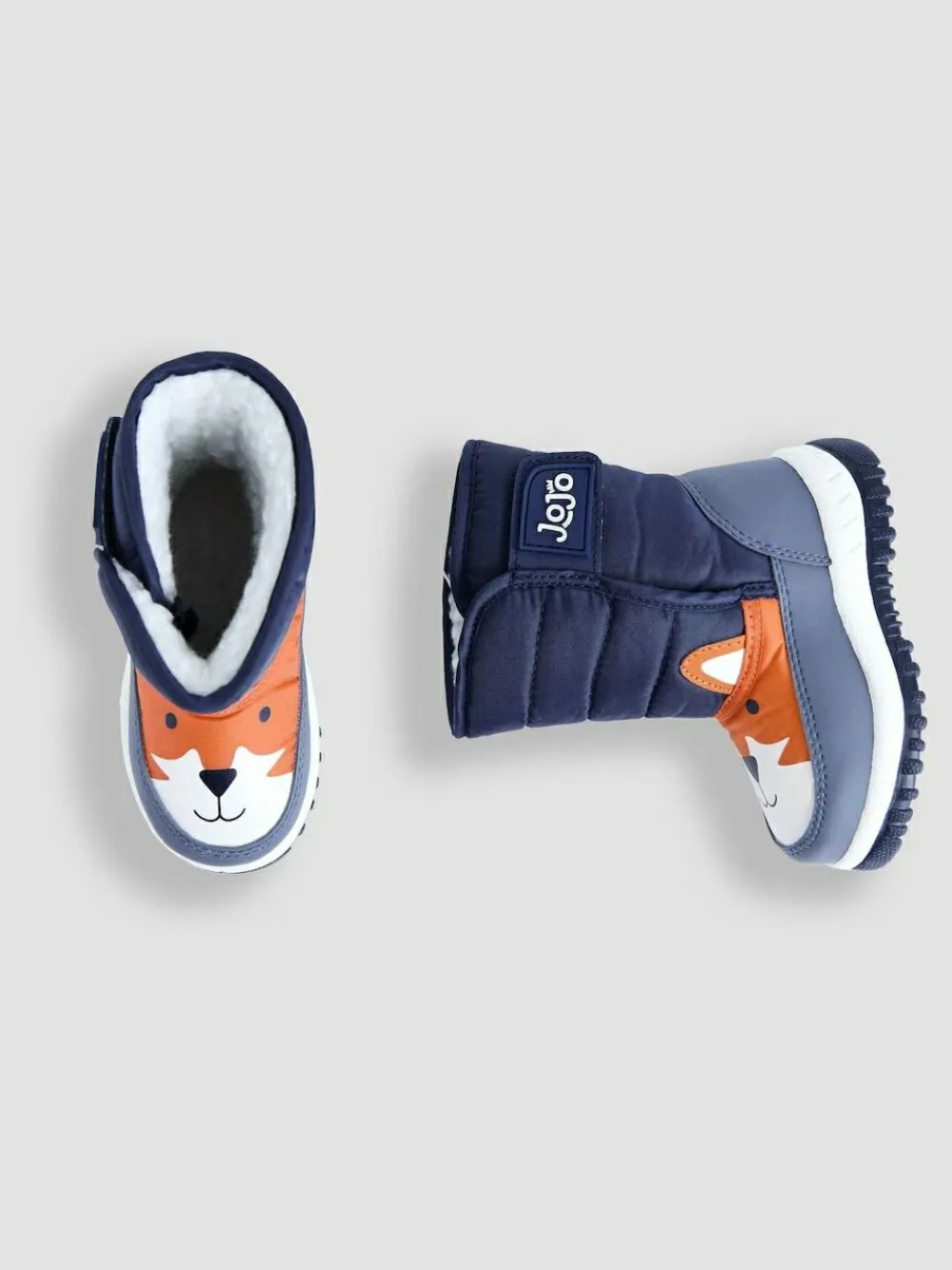 Best Jojo Maman Bébé Cosy Snow Boots Navy Fox