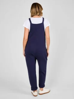 Online Jojo Maman Bébé Jersey Maternity Dungarees Navy