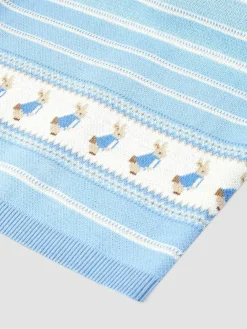 Online Jojo Maman Bébé Peter Rabbit™ Knitted Shawl