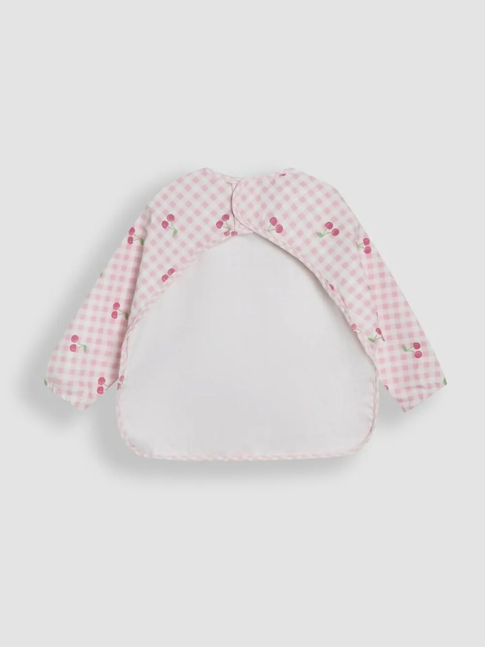 Jojo Maman Bébé Pink Cherries Sleeved Bib^ Bibs