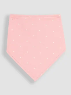 Jojo Maman Bébé Pink Dribble Bibs 3 Pack^ Bibs