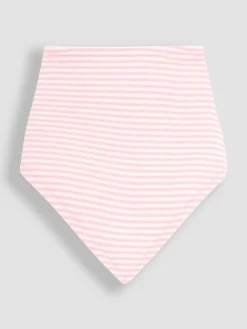 Jojo Maman Bébé Pink Dribble Bibs 3 Pack^ Bibs