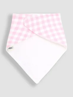 Jojo Maman Bébé Pink Dribble Bibs 3 Pack^ Bibs