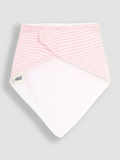 Jojo Maman Bébé Pink Dribble Bibs 3 Pack^ Bibs
