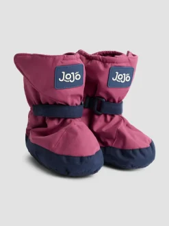 Jojo Maman Bébé Fleece Lined Booties Pink