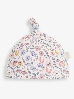 Jojo Maman Bébé Pink Floral Print Cotton Baby Hat^BOY Hats