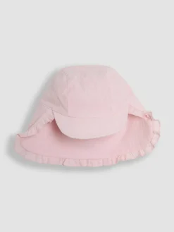 Best Jojo Maman Bébé Pink Muslin Legionnaire Cap