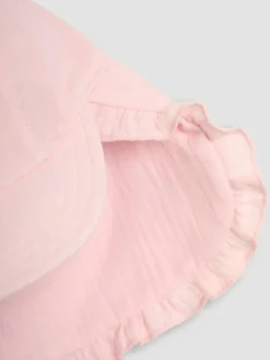 Best Jojo Maman Bébé Pink Muslin Legionnaire Cap