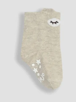 Jojo Maman Bébé Pink 3-Pack Bear Socks^ Socks & Tights|Socks & Tights