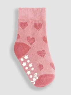 Jojo Maman Bébé 3-Pack Heart Socks^ Tights|Socks & Tights