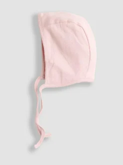Jojo Maman Bébé Pink 2-Pack Pointelle Bonnets^ Hats & Scratch Mitts|Hats, Gloves & Scarves