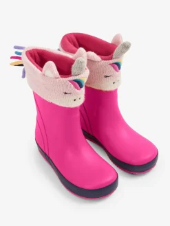 Jojo Maman Bébé Pink Unicorn Unicorn Welly Liners^BOY Socks