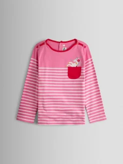 Jojo Maman Bébé Breton Pocket Top^ T-Shirts