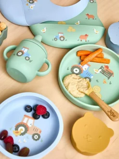 Jojo Maman Bébé Printed Silicone Mealtime Set^ Dinner Sets & Pasta Bowls