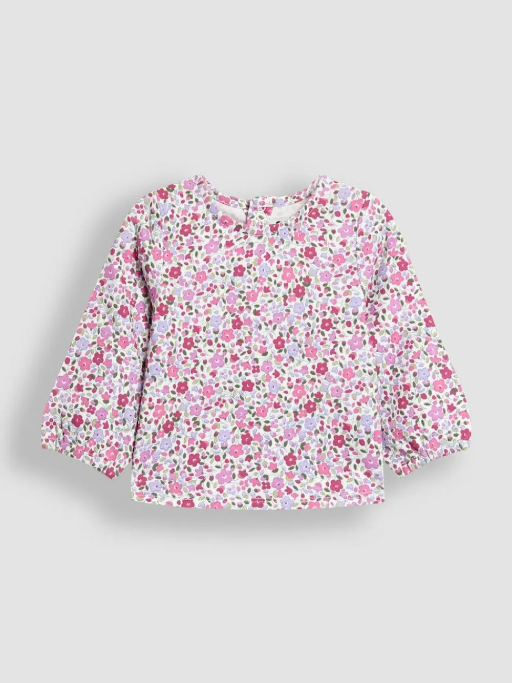 Jojo Maman Bébé Appliqué Velour Dungarees & Top Set Purple Butterfly