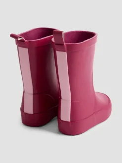 New Jojo Maman Bébé Plain Wellies Raspberry