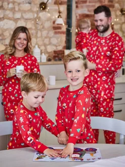 Best Jojo Maman Bébé Red Christmas Pyjama Set