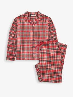 Jojo Maman Bébé Red Men's Tartan Pyjama Set^ Pyjamas