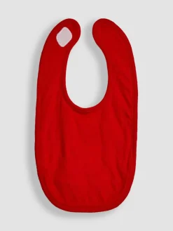 Jojo Maman Bébé Red My First Christmas Reindeer Bib^ Bibs