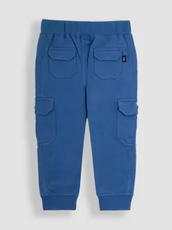 Online Jojo Maman Bébé Rust Orange & Royal Blue 2-Pack Cargo Joggers Rust Orange & Royal Blue