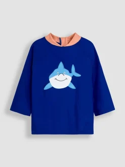 Jojo Maman Bébé Shark 2-Piece Rash Vest Set
