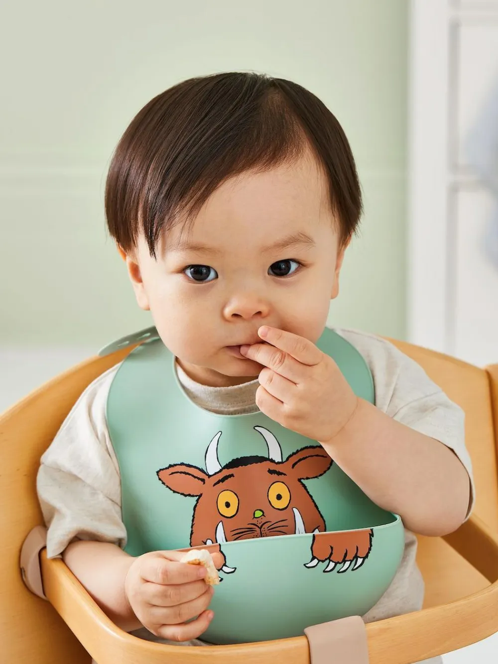 Jojo Maman Bébé The Gruffalo 2-Pack Silicone Bib Set^ Bibs
