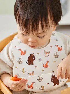 Jojo Maman Bébé The Gruffalo 2-Pack Silicone Bib Set^ Bibs