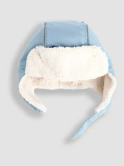 Jojo Maman Bébé Trapper Hat^BOY Hats & Scratch Mitts|Newborn Accessories