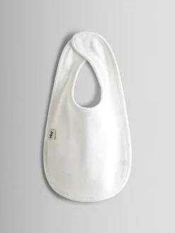 Best Jojo Maman Bébé 2-Pack Organic Cotton Bibs White Bee