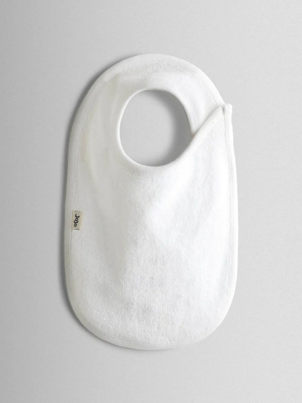 Jojo Maman Bébé White Born in 2026 Embroidered Bib