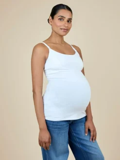 Jojo Maman Bébé 2-Pack Maternity & Nursing Vest Tops^Women Loungewear