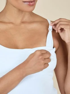 Jojo Maman Bébé 2-Pack Maternity & Nursing Vest Tops^Women Loungewear