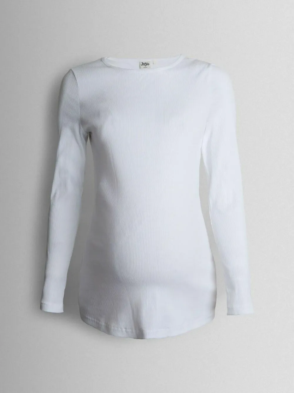 Jojo Maman Bébé White 2-Pack Ribbed Maternity & Nursing Top^Women Loungewear