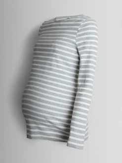 Jojo Maman Bébé White 2-Pack Ribbed Maternity & Nursing Top^Women Loungewear