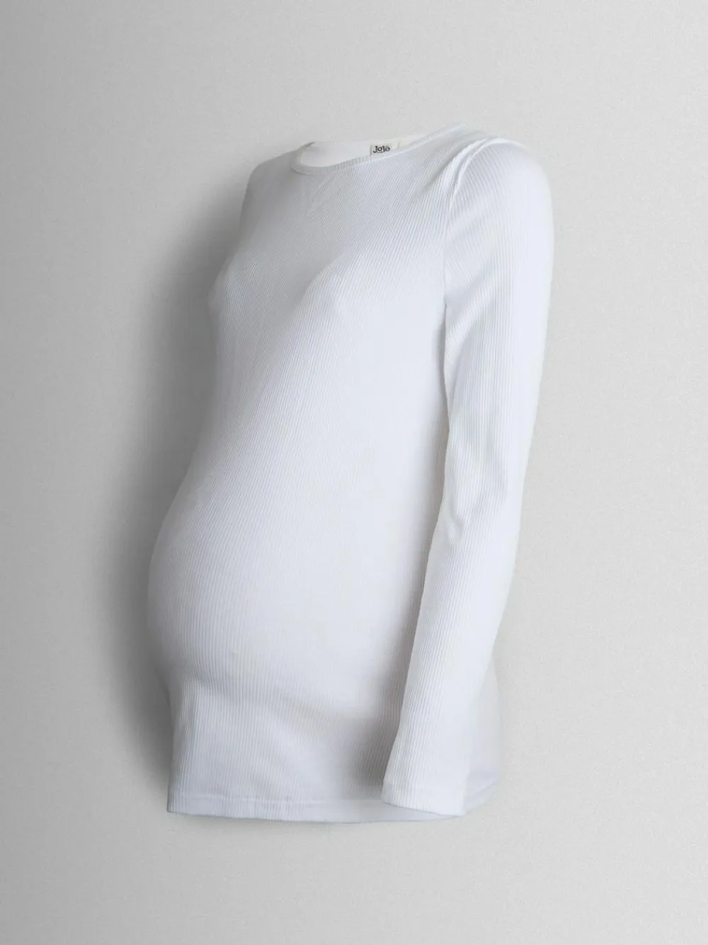 Jojo Maman Bébé White 2-Pack Ribbed Maternity & Nursing Top^Women Loungewear