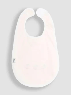 Online Jojo Maman Bébé Cotton Embroidered Baby Bib Yellow