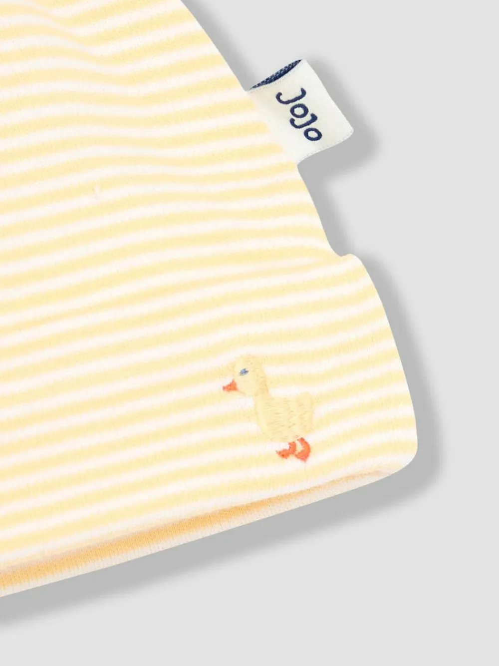 Discount Jojo Maman Bébé Cotton Embroidered Baby Hat Yellow