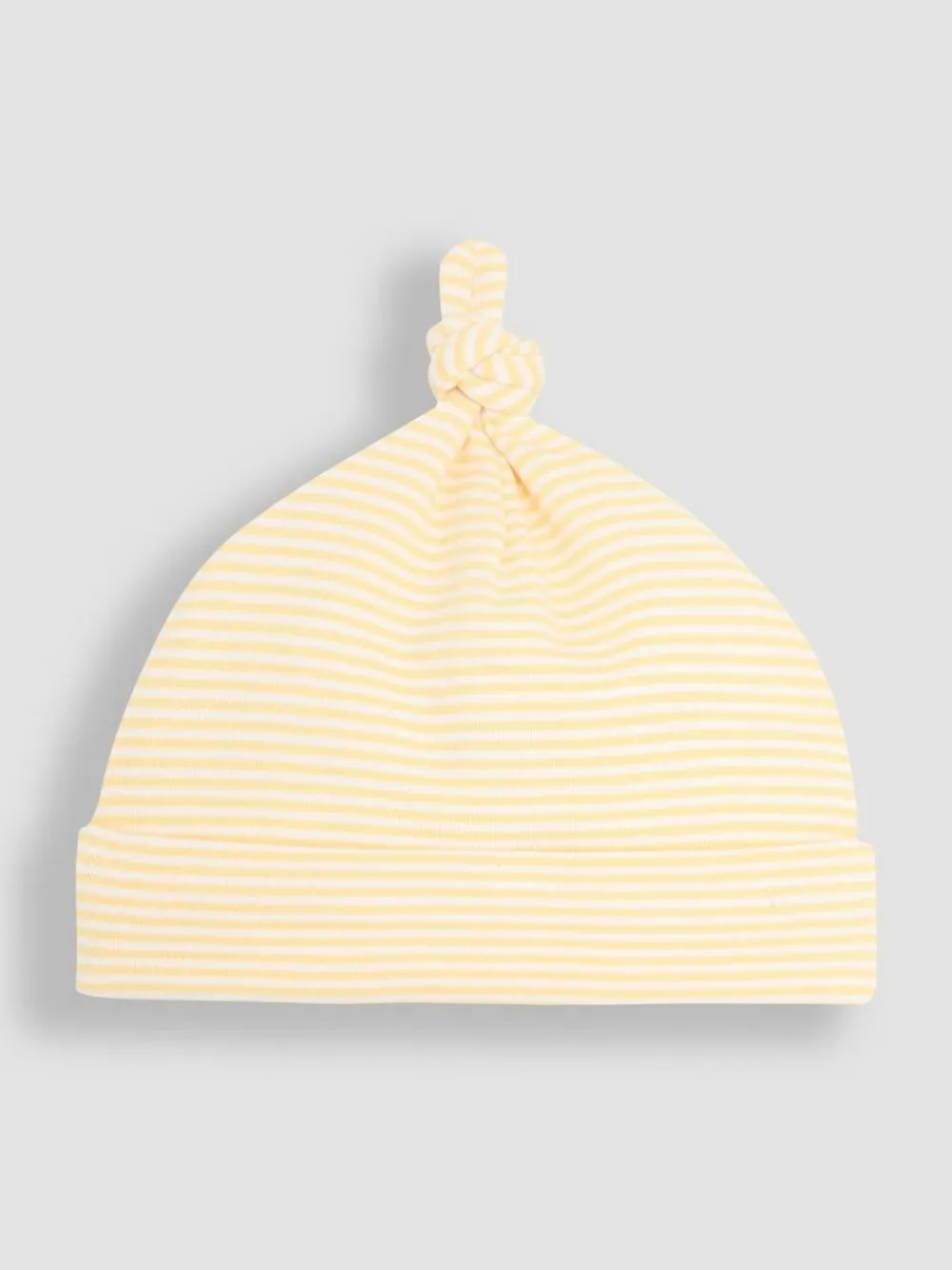 Discount Jojo Maman Bébé Cotton Embroidered Baby Hat Yellow
