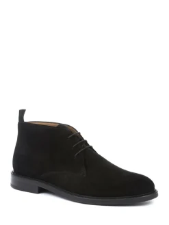 Sale Jones Bootmaker Deacon Suede Chukka Boots Black