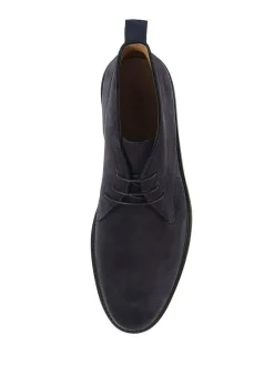 Clearance Jones Bootmaker Deacon Suede Chukka Boots Blue