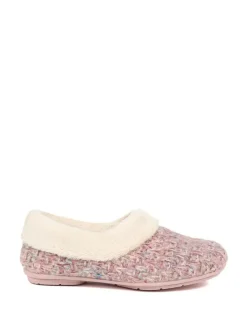Best Jones Bootmaker Faux-Fur-Lined Slippers Pink