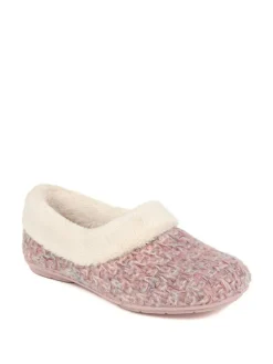 Best Jones Bootmaker Faux-Fur-Lined Slippers Pink