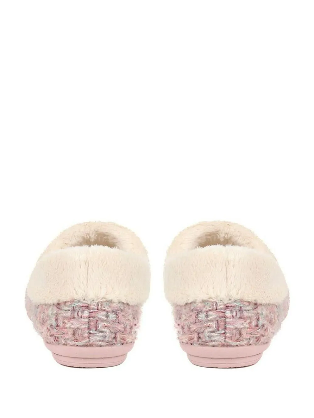 Best Jones Bootmaker Faux-Fur-Lined Slippers Pink