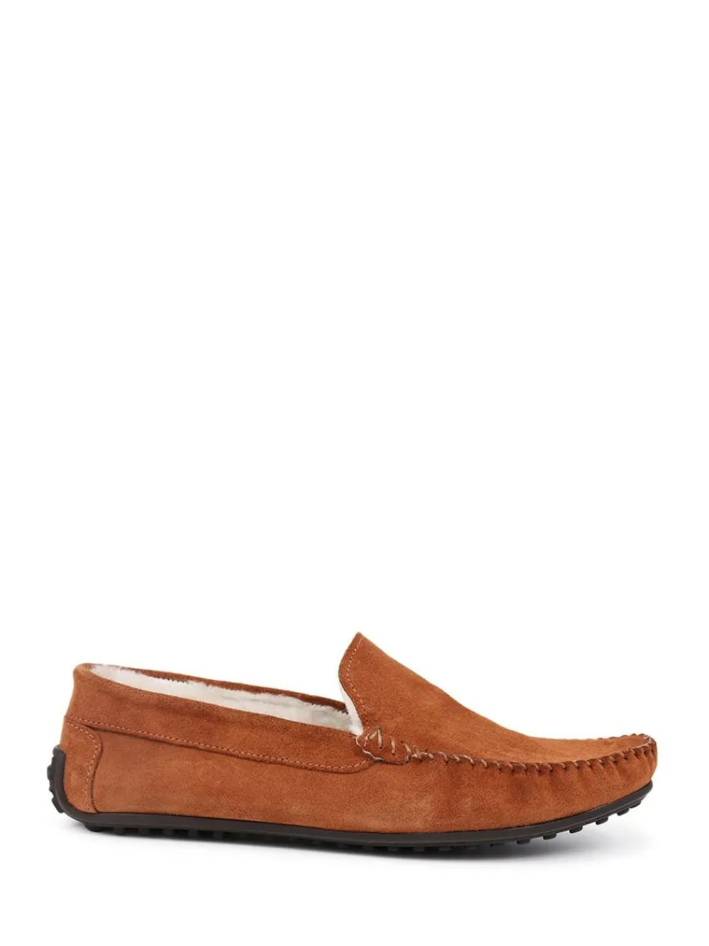 Discount Jones Bootmaker Zain Suede Slippers Tan